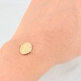 Herraje San Miguel Arcangel 0.6g / 3/4 in Oro Amarillo 18K