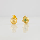 Topos Mapa de Colombia 0.55g / in / 5.86mm Oro Amarillo 18K