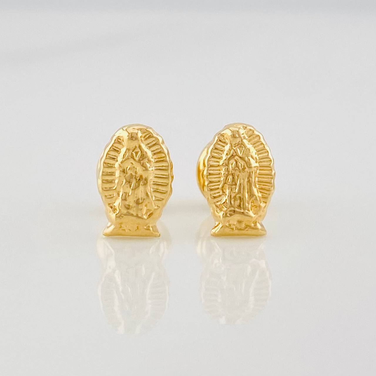 Topos Virgen de Guadalupe 0.7g / in / 5.2mm Oro Amarillo 18K