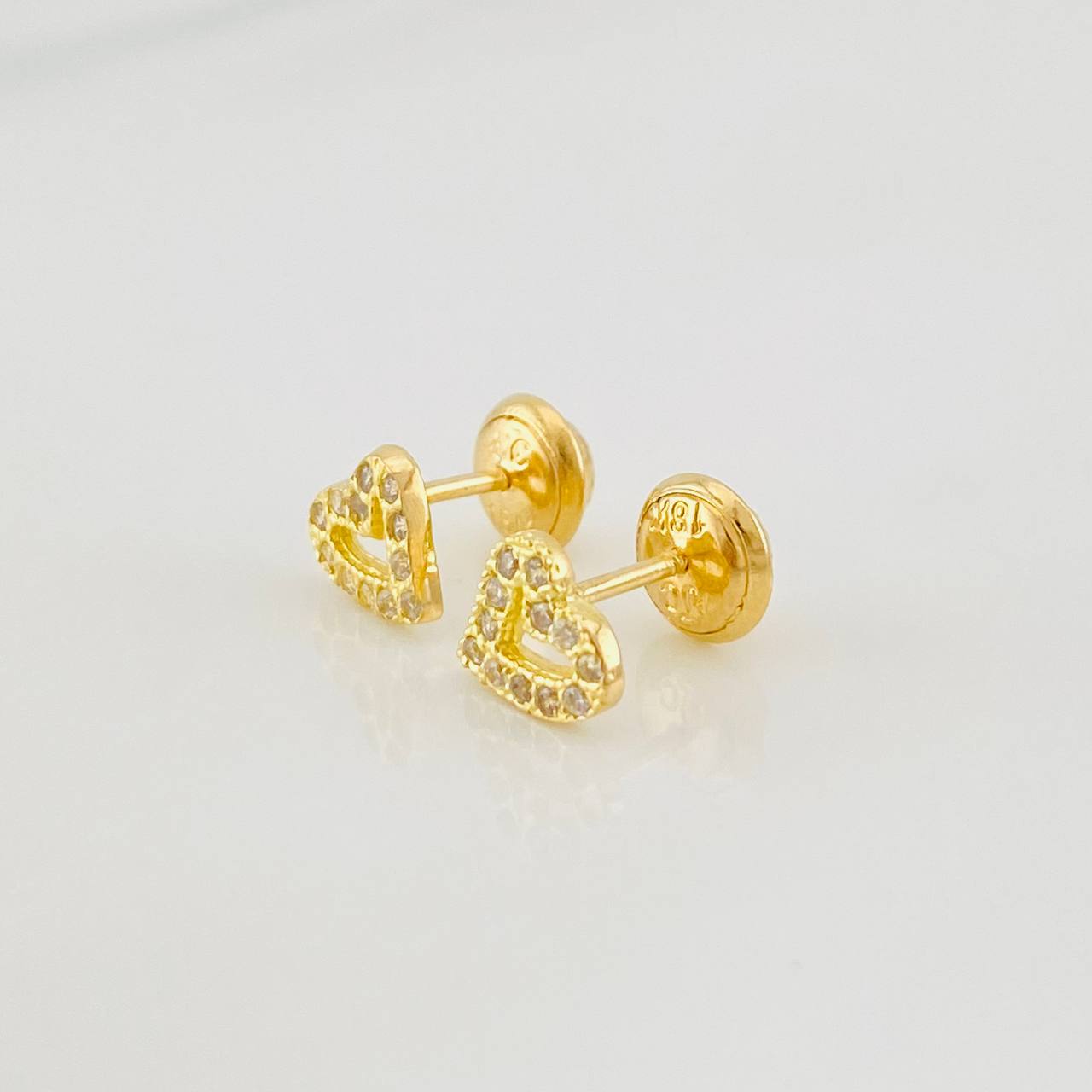 Topos Corazon 1g / in / 6.2mm Oro Amarillo 18K