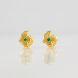 Topos Mapa de Colombia 0.55g / in / 5.86mm Oro Amarillo 18K