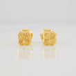Topos Trebol Diamantado 0.65g / in / 5.2mm Oro Amarillo 18K