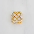 Herraje Trebol 1.4g / 1/2 in Oro Amarillo 18K