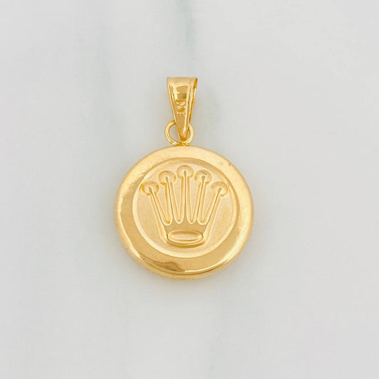 Dije Corona 1.2g / 1 in Oro Amarillo 18K