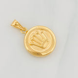 Pendant Crown 1.2g / 1 in Yellow Gold 18K