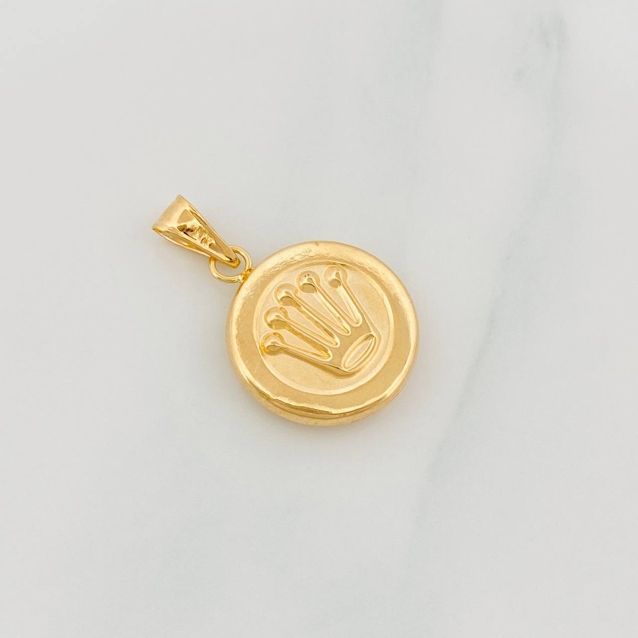 Pendant Crown 1.2g / 1 in Yellow Gold 18K