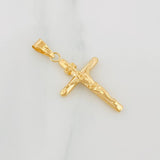 Dije Cruz Cristo 1g / 1 1/2 in Oro Amarillo 18K
