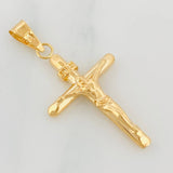 Dije Cruz Cristo 1g / 1 1/2 in Oro Amarillo 18K