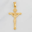 Dije Cruz Cristo 3.8g / 1 3/4 in Oro Amarillo 18K