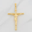 Dije Cruz Cristo 2.4g / 2 1/4 in Oro Amarillo 18K
