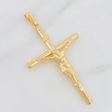 Dije Cruz Cristo 2.4g / 2 1/4 in Oro Amarillo 18K