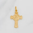 Dije Cruz Rostro Cristo 1.85g / 1 1/4 in Oro Rosa 18K
