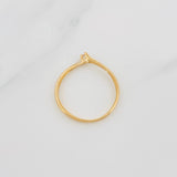 Anillo Solitario 0.95g / T6 1/2 Oro Amarillo 18K