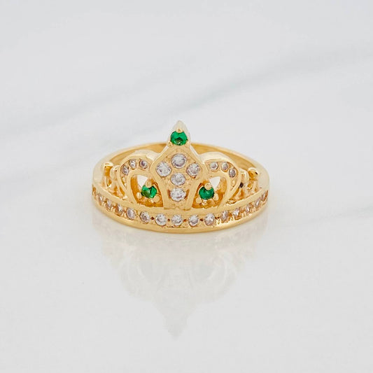 Crown Ring 3.8g / T5 3/4 Yellow Gold 18K