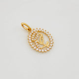 Dije Virgen María 1.2g / 3/4 in  Oro Amarillo 18K