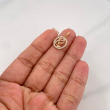 Dije Virgen María 1.2g / 3/4 in  Oro Amarillo 18K