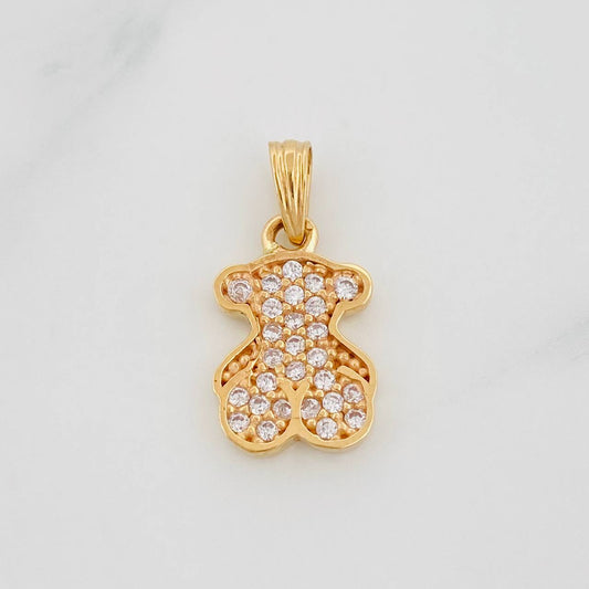 Dije Oso Ts 1.5g / 3/4 in Oro Amarillo 18K