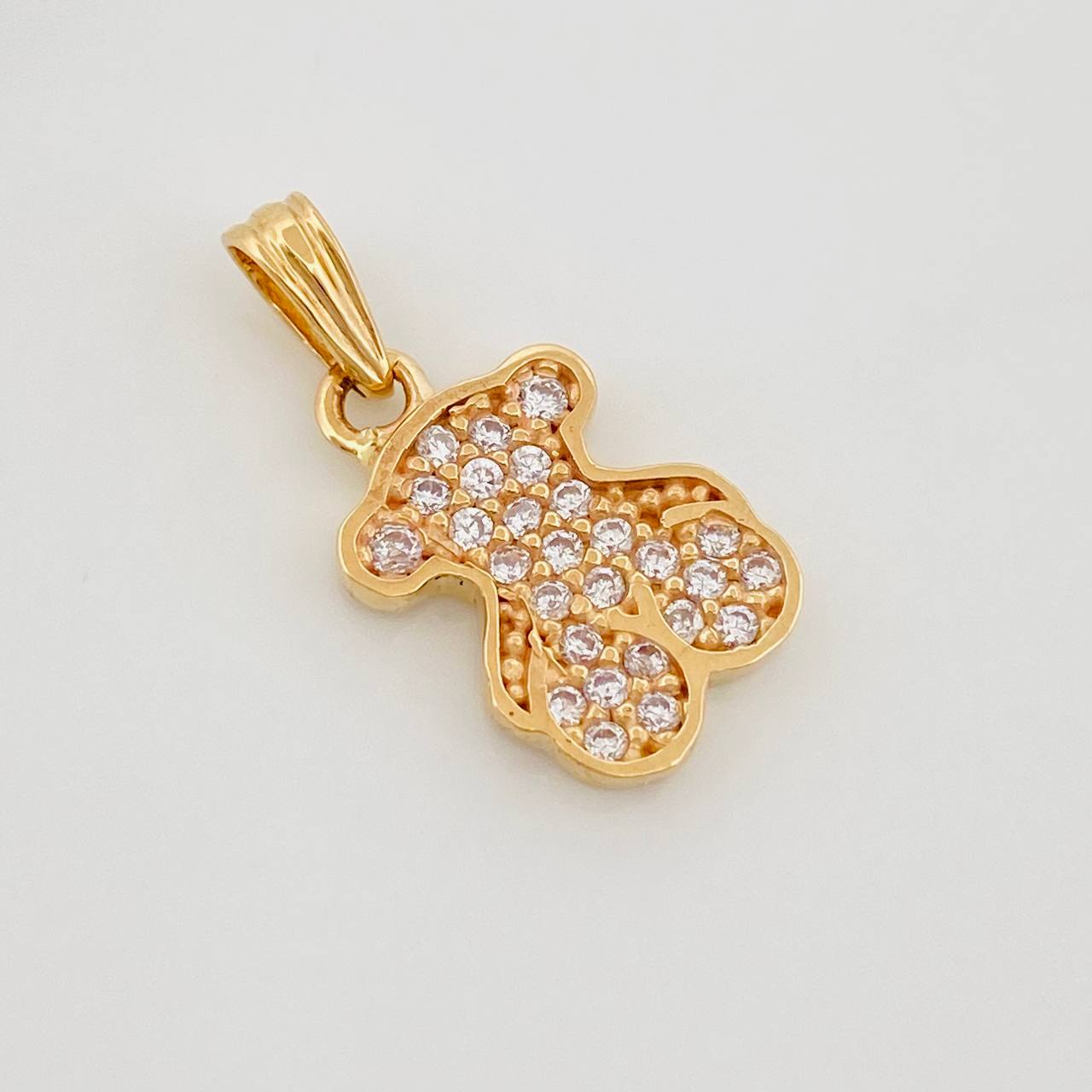 Pendant Bear Ts 1.5g / 3/4 in Yellow Gold 18K