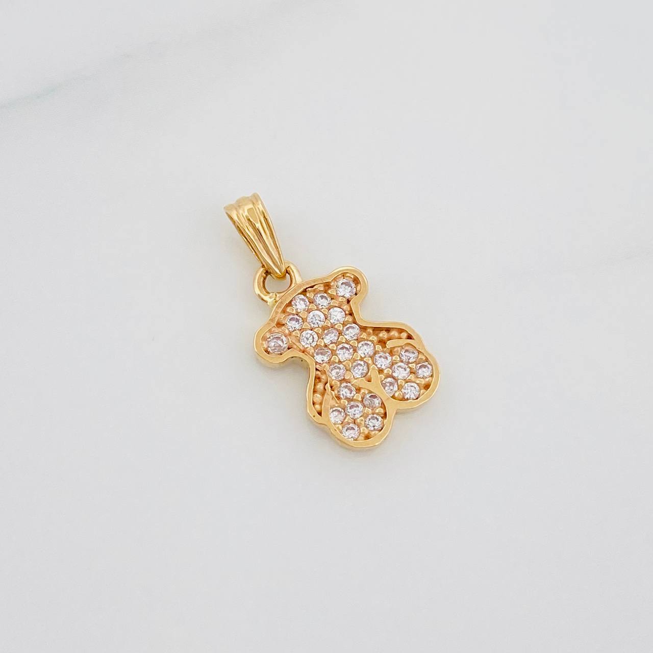 Pendant Bear Ts 1.5g / 3/4 in Yellow Gold 18K