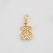 Dije Oso Ts 1g / 3/4 in Oro Amarillo 18K