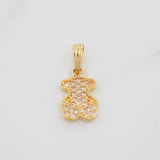 Dije Oso Ts 1g / 3/4 in Oro Amarillo 18K