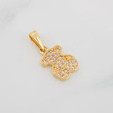 Dije Oso Ts 1g / 3/4 in Oro Amarillo 18K