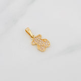 Dije Oso Ts 1g / 3/4 in Oro Amarillo 18K