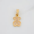 Pendant Bear Ts 0.95g / 3/4 in Yellow Gold 18K