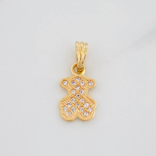 Dije Oso Ts 0.95g / 3/4 in Oro Amarillo 18K