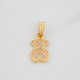 Pendant Bear Ts 0.95g / 3/4 in Yellow Gold 18K