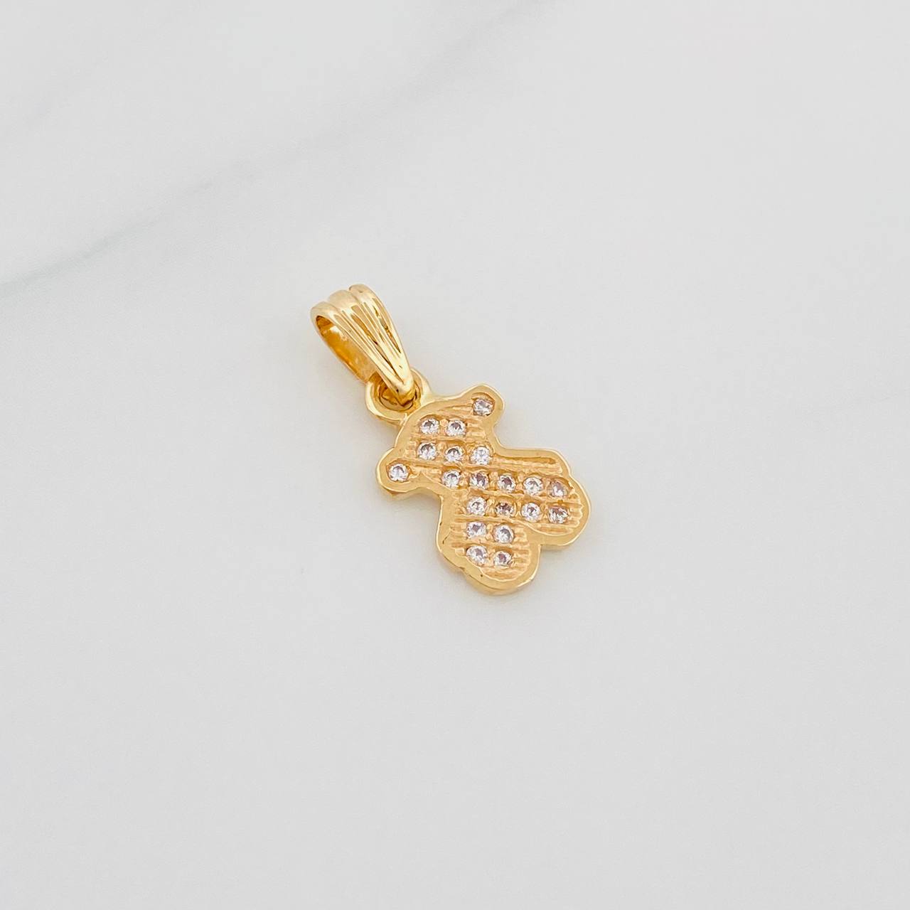 Pendant Bear Ts 0.95g / 3/4 in Yellow Gold 18K