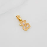 Pendant Bear Ts 0.95g / 3/4 in Yellow Gold 18K