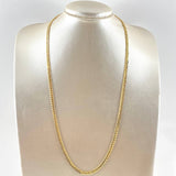 Cadena Cubana 8.9 g / 22 3/4 in / 3.8 mm Oro Amarillo 18K