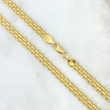 Bismark Chain 14.6gr / 60cm / 4.9mm Yellow Gold +0 18K ©