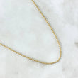 Military Chain 1.9gr / 17.7in / 18K Gold +3$