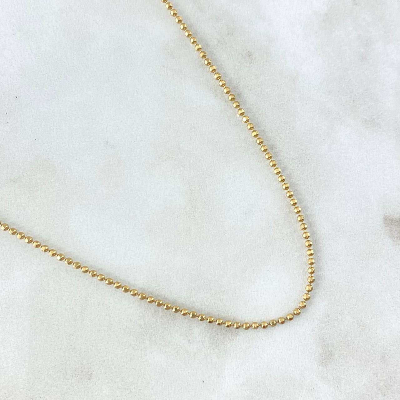 Military Chain 4.55gr / 19.7in / 18K Gold +3