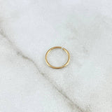 Smooth Hoop Piercing 0.2 g / 1/2 in 18K Yellow Gold