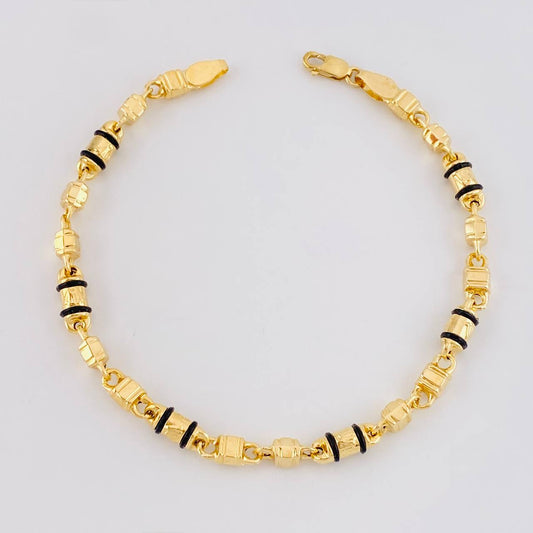 Pulso Barril Corona 4.65g / 7 1/2 in / 4.1mm Oro Amarillo 18K