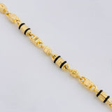 Pulso Barril Corona 4.65g / 7 1/2 in / 4.1mm Oro Amarillo 18K