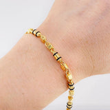 Pulso Barril Corona 4.65g / 7 1/2 in / 4.1mm Oro Amarillo 18K