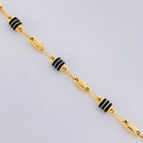 Pulso Rustico 3.4g / 8 3/4 in / 3.5mm Oro Amarillo 18K