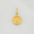 Dije Corona Circular 0.55g / 3/4 in Oro Amarillo 18K