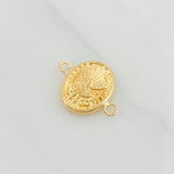 Charm Peace Dove 0.55g / 1/2 in 18K Yellow Gold
