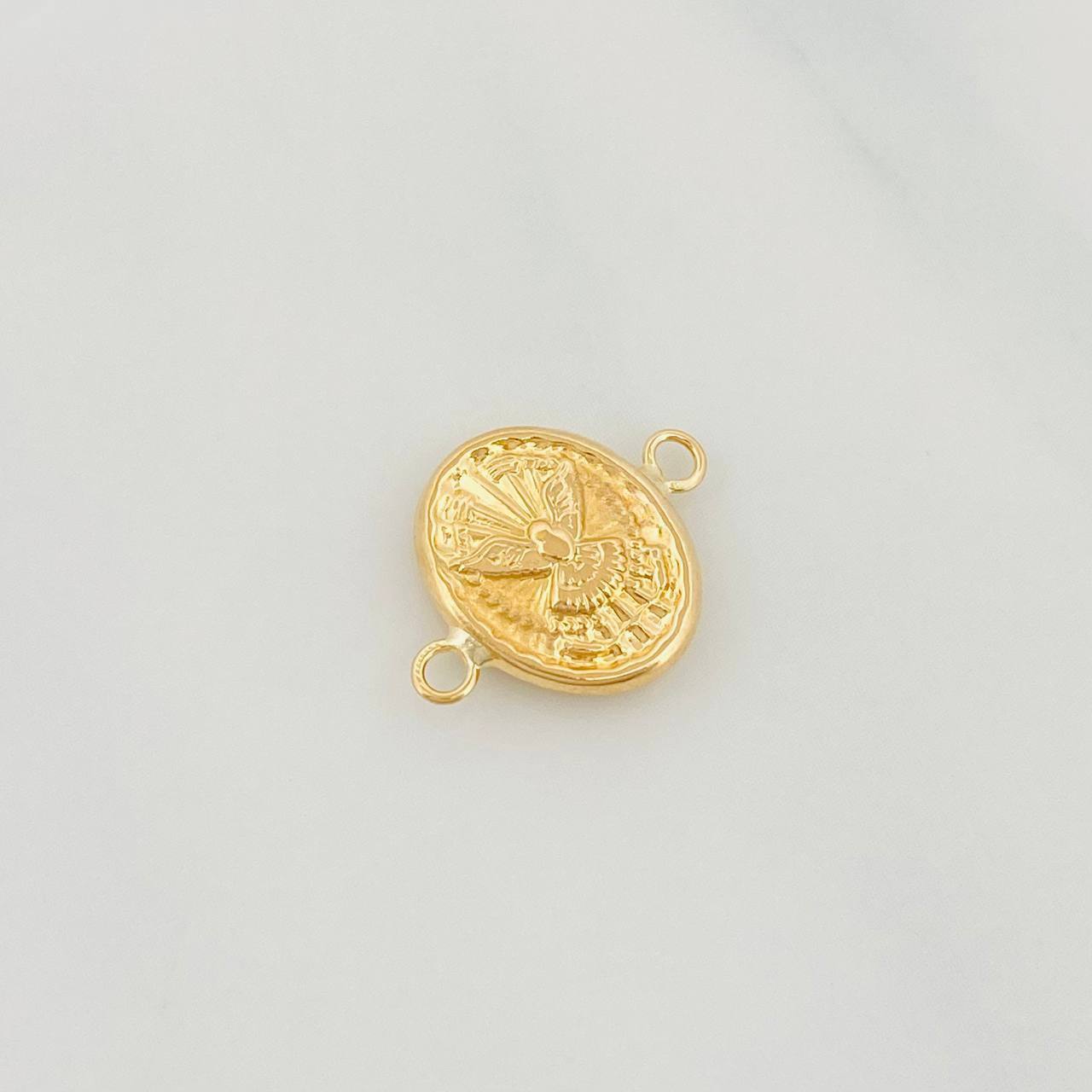 Charm Peace Dove 0.55g / 1/2 in 18K Yellow Gold