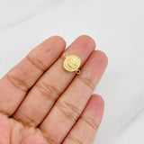 Charm Peace Dove 0.55g / 1/2 in 18K Yellow Gold
