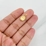 Dije Medalla Virgen Milagrosa 0.45g / 3/4 in Oro Amarillo 18K
