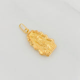 Our Lady of Guadalupe Pendant 0.75g / 1 in 18K Yellow Gold