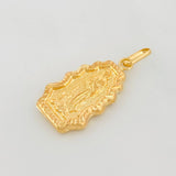 Our Lady of Guadalupe Pendant 0.75g / 1 in 18K Yellow Gold