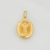 Dije Medalla Divino Niño 1.25g / 1 in Oro Amarillo 18K