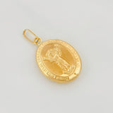 Dije Medalla Divino Niño 1.25g / 1 in Oro Amarillo 18K